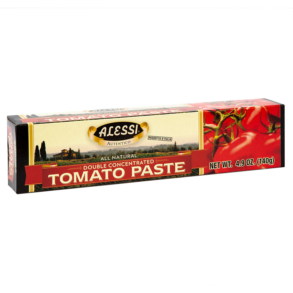 Alessi Tomato Paste 4.9 oz - Alessi Italian Foods - Pops Trading Company