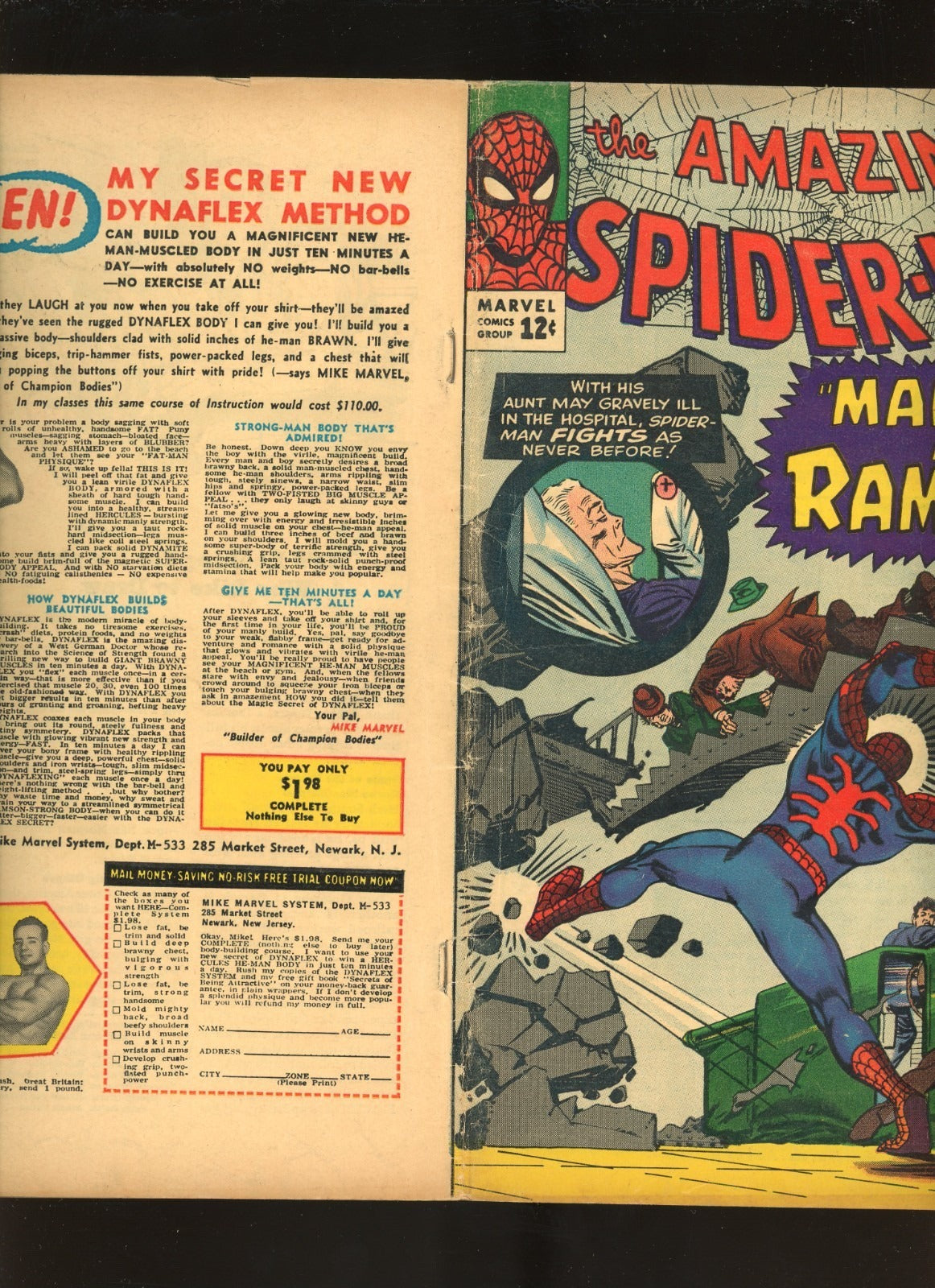 Amazing Spider-Man #32 (1966) additional condition photo collectible raw comic
