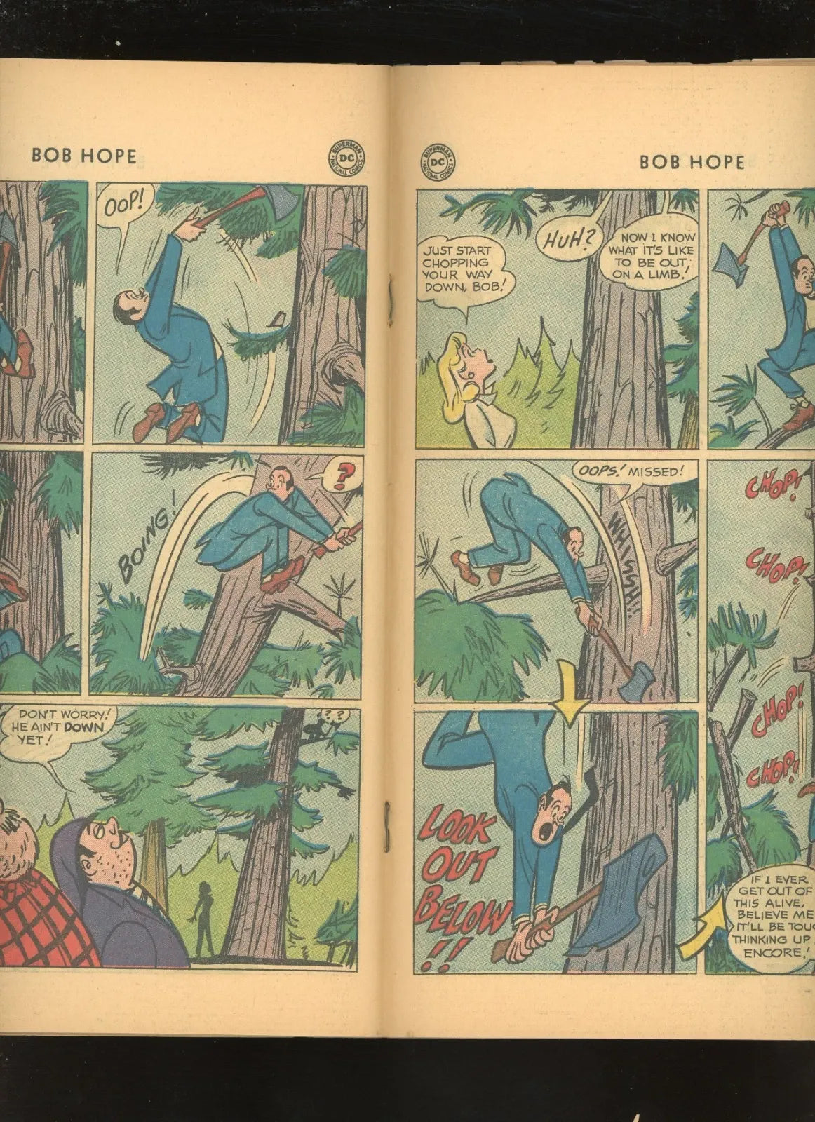 Adventures of Bob Hope #59 (1959) additional condition photo collectible raw comic