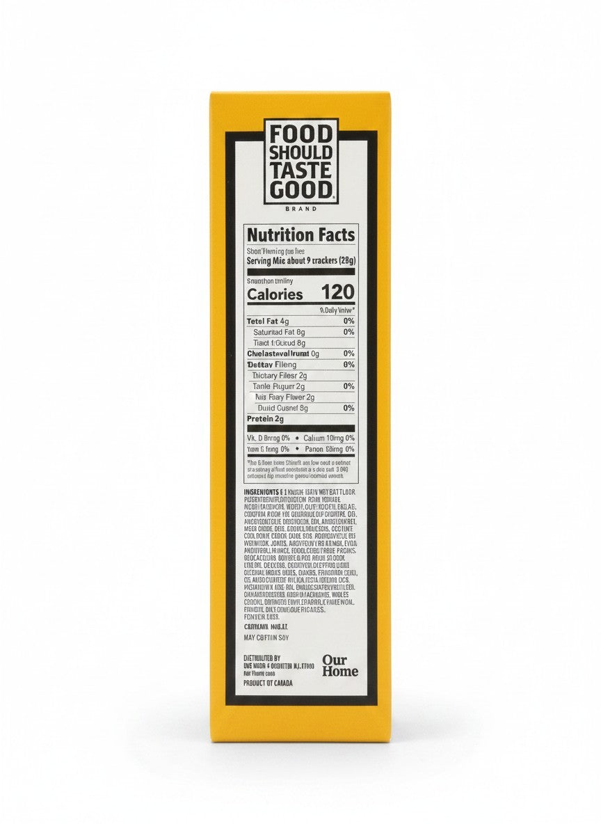 Food Should Taste Good Multigrain Pita Crackers 5 oz Box