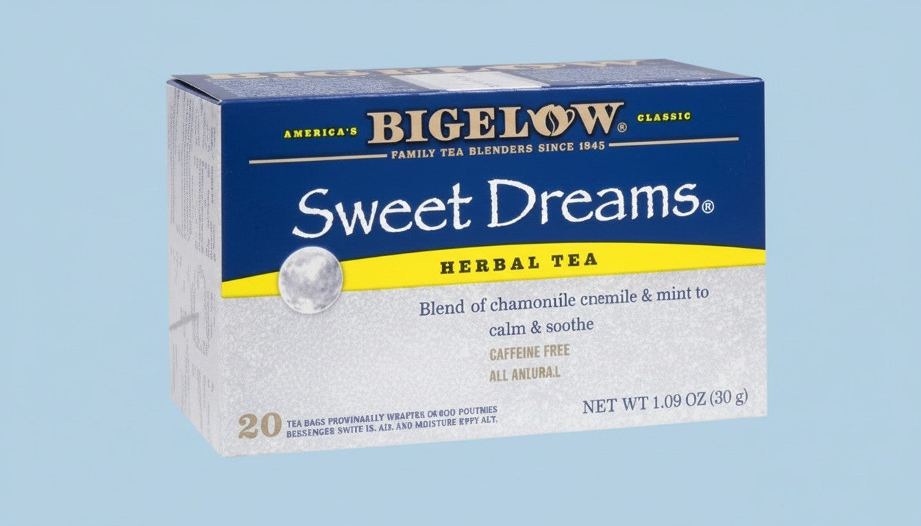 Bigelow Sweet Dreams Herbal Tea Tea Bags product image - Pops Trading Company