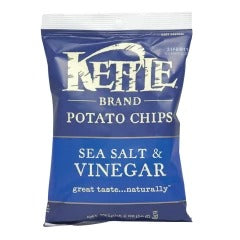 Kettle Brand Sea Salt & Vinegar Potato Chips 2 oz Bags bag - Sea Salt & Vinegar flavor