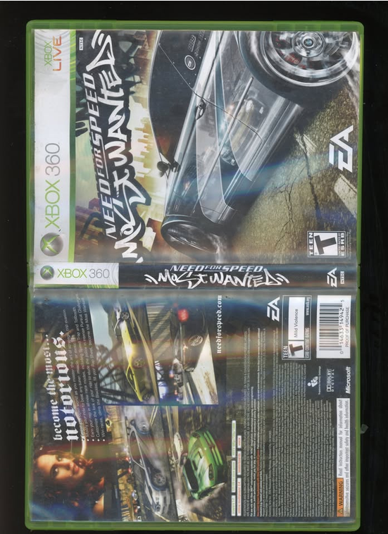 Need for Speed Most Wanted 2005 Xbox 360 CIB Complete Tested Working 1/2 payment