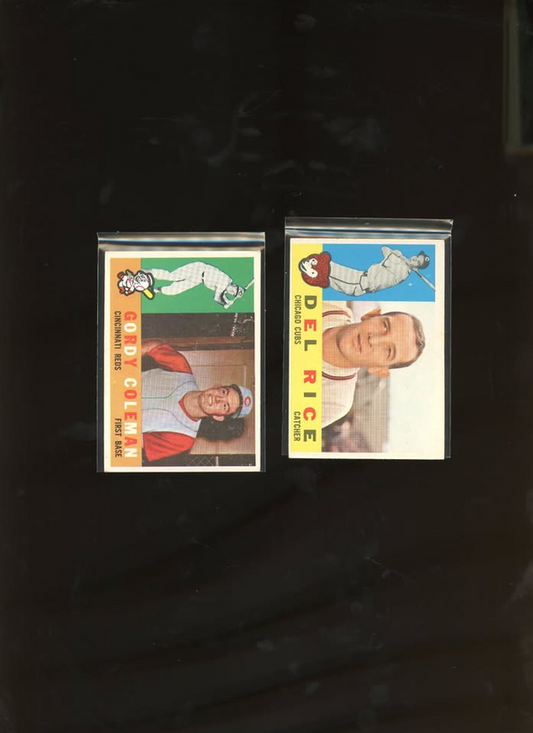 1960 Topps Baseball 20-Card Lot – Rookies & Stars Vintage