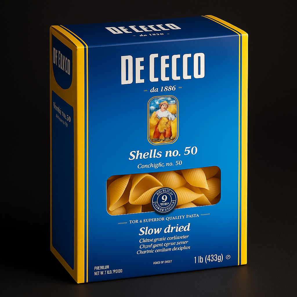 De Cecco Shells- 16Oz No. 50 – Imported Italian Pasta package image