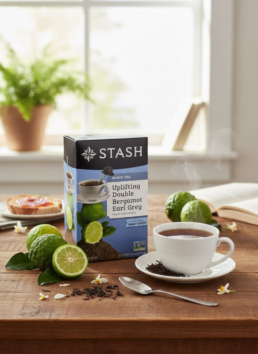 Stash Double Bergamot Earl Grey Black Tea 30ct product image at Pops Trading Company
