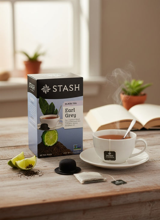 Stash Earl Grey Black Tea Bags 30ct product image at Pops Trading Company