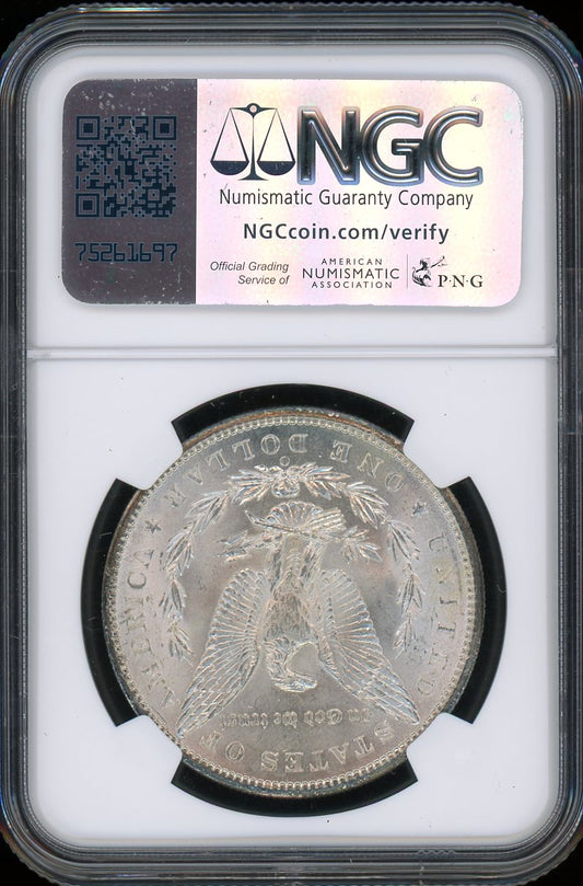 1899-O Morgan Silver Dollar NGC UNC Details Environmental Damage Certified Coin 014