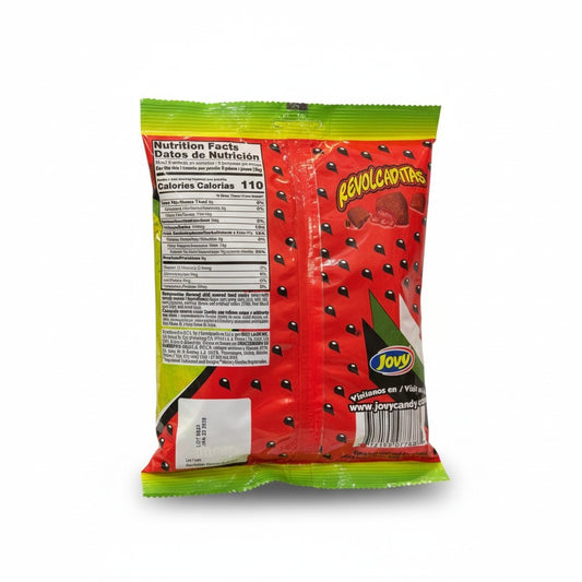 Jovy Watermelon Revolcaditas Sweet & Spicy Candy 6 oz 2 Pack product image at Pops Trading Company