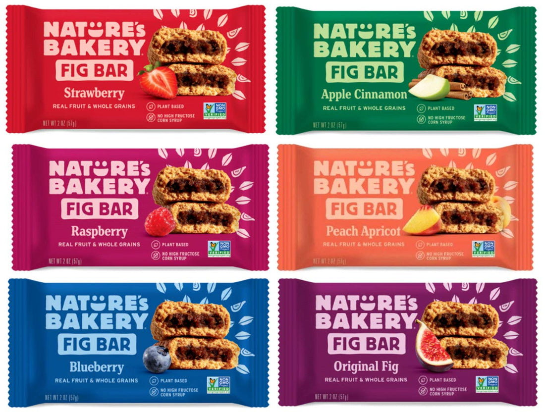 Nature’s Bakery Whole Wheat Fig Bars Custom Variety Pack – 12 Count