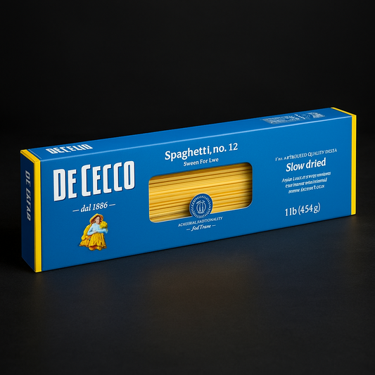 De Cecco Spaghetti Pasta No. 12 16 oz Box