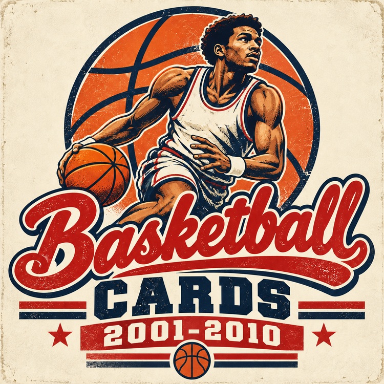 Basketball cards from 2001 to 2010 collection