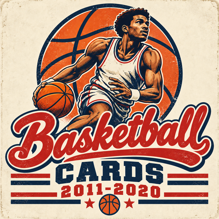 Basketball cards from 2011 to 2020 collection