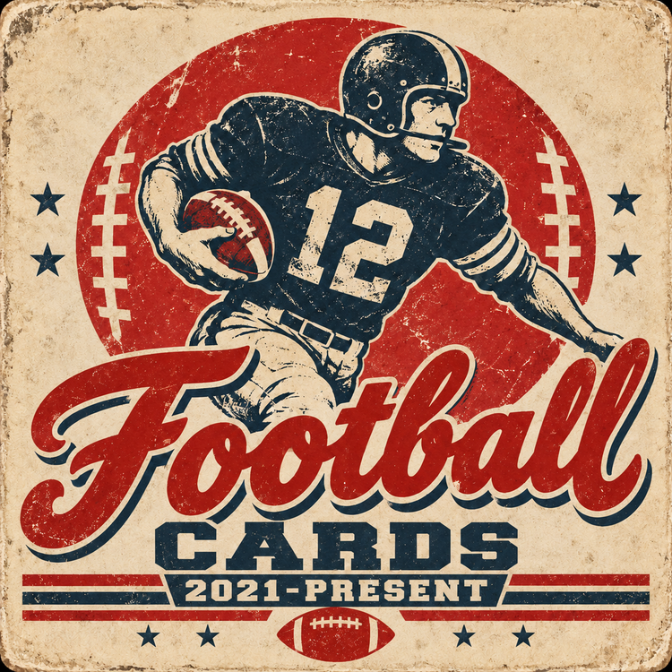 Football cards from 2021 to present collection