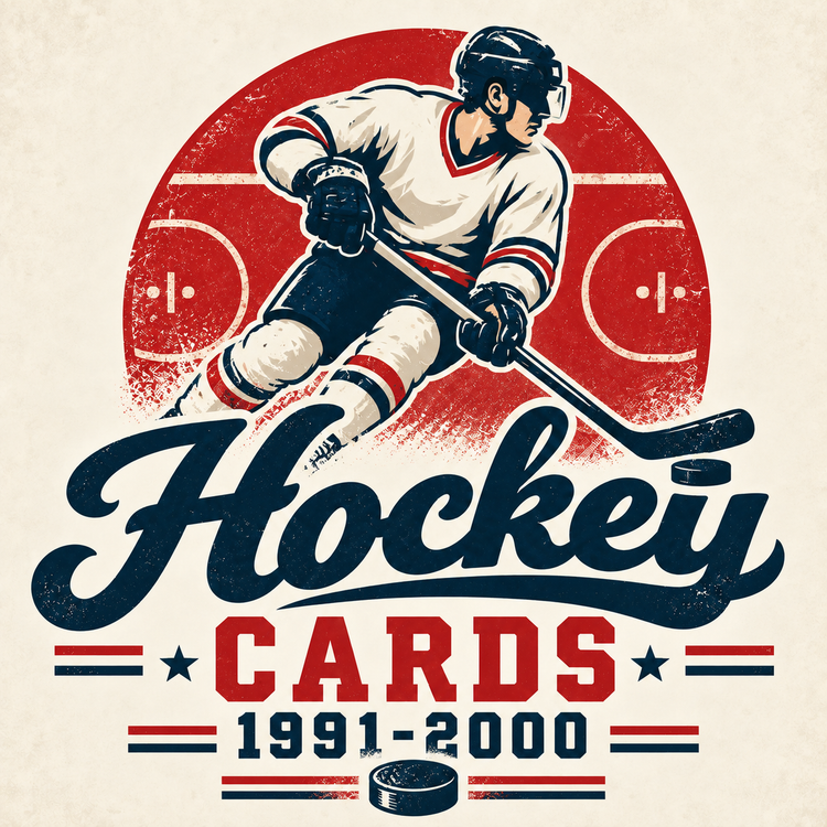 Hockey cards from 1991 to 2000 collection