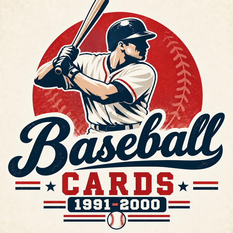 Baseball cards from 1991 to 2000 collection