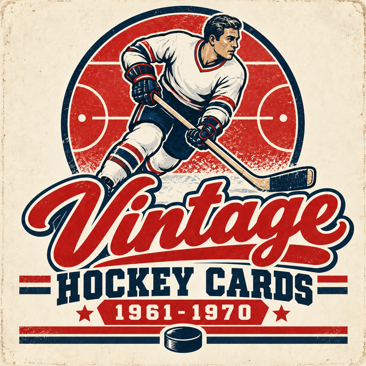 Vintage hockey cards from 1961 to 1970 collection