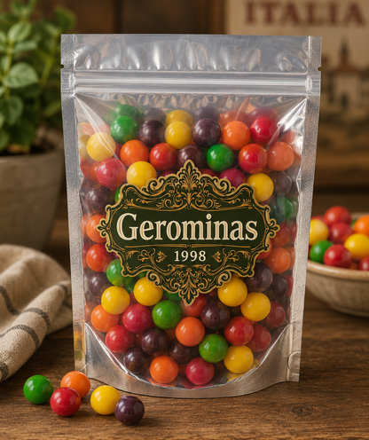 Gerominas Assorted Fruit Sours 2 lb product image from Gerominas at Pops Trading Company
