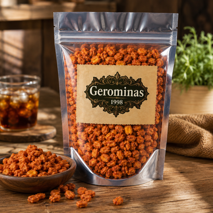 Gerominas BBQ Corn Nuts Roasted Corn Snacks