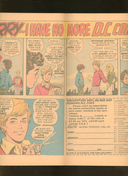 The Brave and the Bold #100 (1972) Batman Green Lantern Black Canary