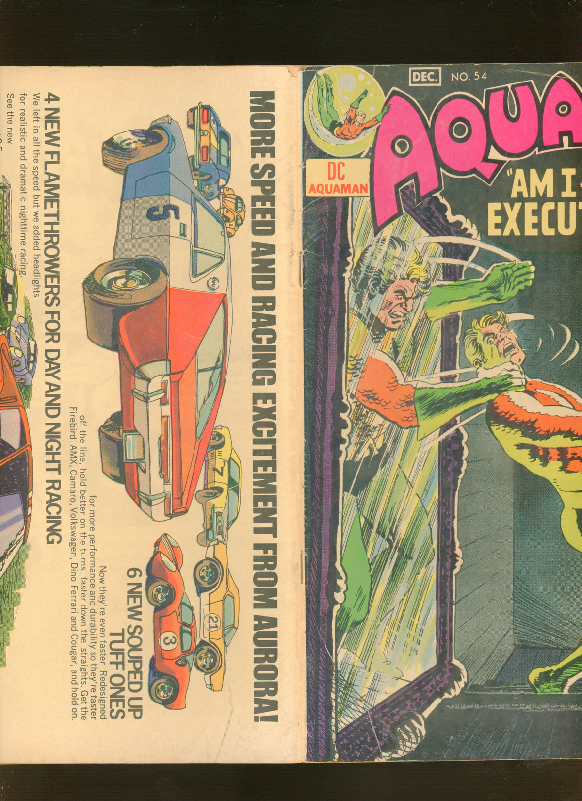Aquaman #54 (1970) 1st Thanatos Nick Cardy Jim Aparo DC