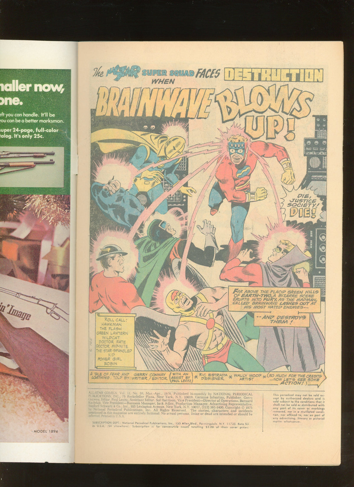 All-Star Comics #59 (1976) 2nd Power Girl Justice Society JSA