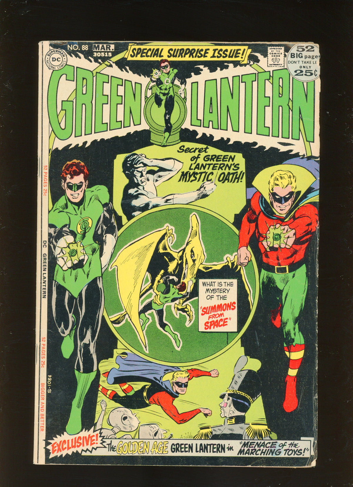 Green Lantern #88 (1972) Neal Adams Alan Scott Hal Jordan 52-Page