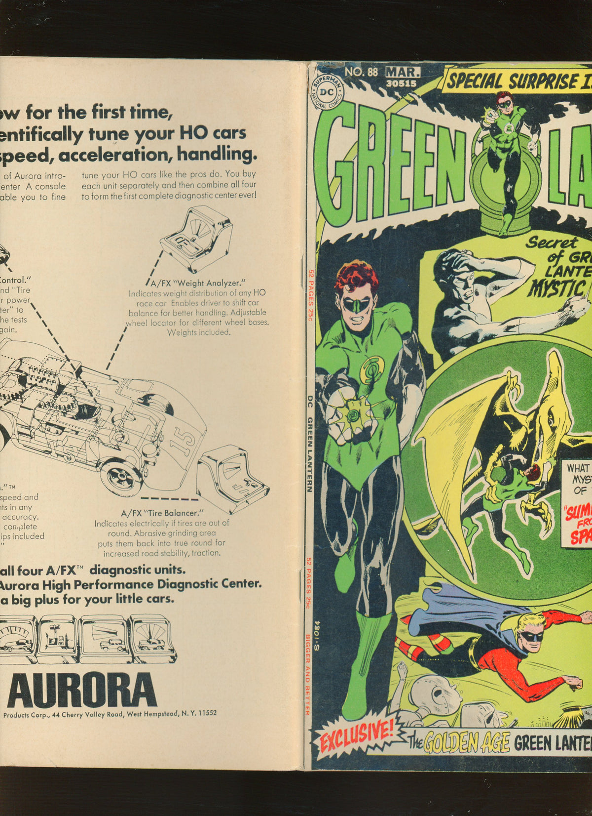 Green Lantern #88 (1972) Neal Adams Alan Scott Hal Jordan 52-Page
