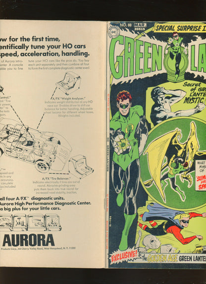 Green Lantern #88 (1972) Neal Adams Alan Scott Hal Jordan 52-Page