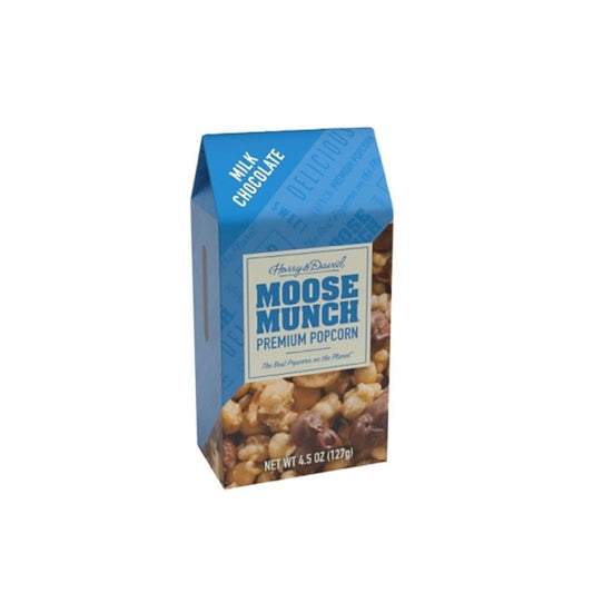 Harry & David, Moose Munch Gourmet Popcorn, Milk Chocolate, 4.5oz product image at Pops Trading Company
