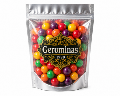 Gerominas Assorted Fruit Sours 8 oz product image from Gerominas at Pops Trading Company