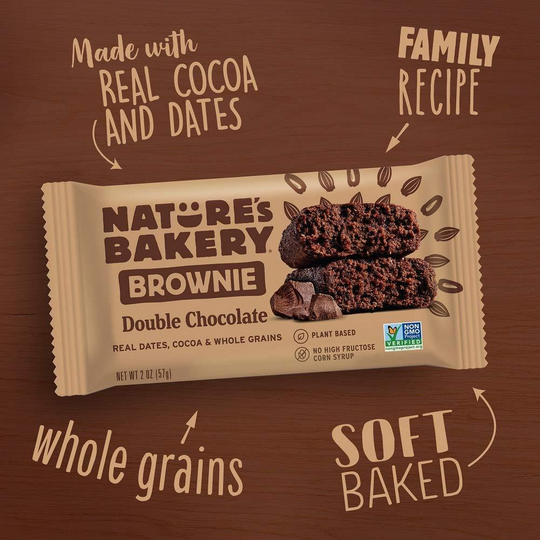 Office Snack Box – Nature’s Bakery Fig Bars 36ct Variety Pack (Plant-Based, Non-GMO) nutrition facts and ingredients image - Pops Trading Company