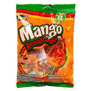 Jovy Mango Revolcado Chili-Coated Lollipops 6 oz 1 Pack product image at Pops Trading Company