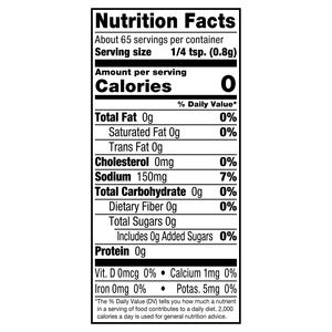 Alessi Avocado Toast Seasoning – 1.83 oz Grinder Bottle nutrition facts and ingredients image - Pops Trading Company