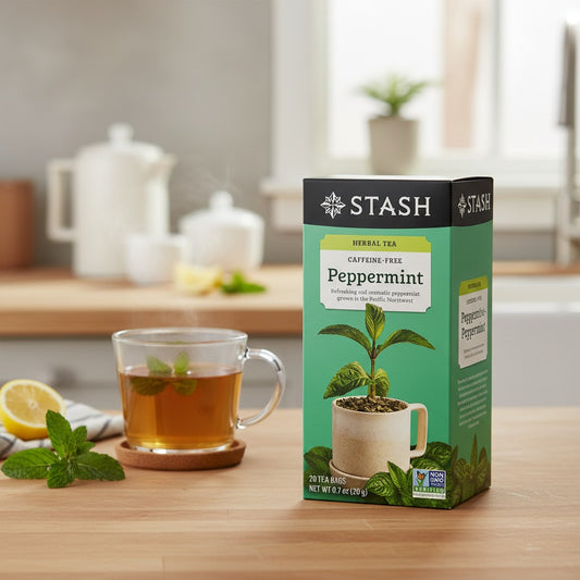 Stash Peppermint Herbal Tea Bags 30ct product image at Pops Trading Company