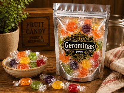 Gerominas Assorted Fruit Discs 2 lb product image from Gerominas at Pops Trading Company