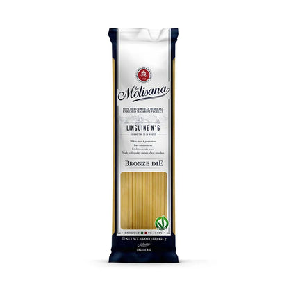 La Molisana Pasta #6B Linguine – 3 Pack (3 × 16 oz Bags) front package image - Pops Trading Company