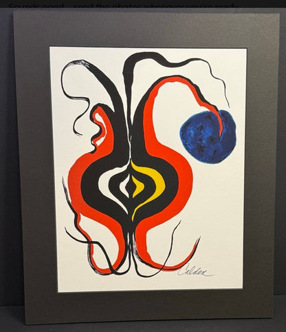 Alexander Calder Style Abstract Art Print – Modern Wall Decor