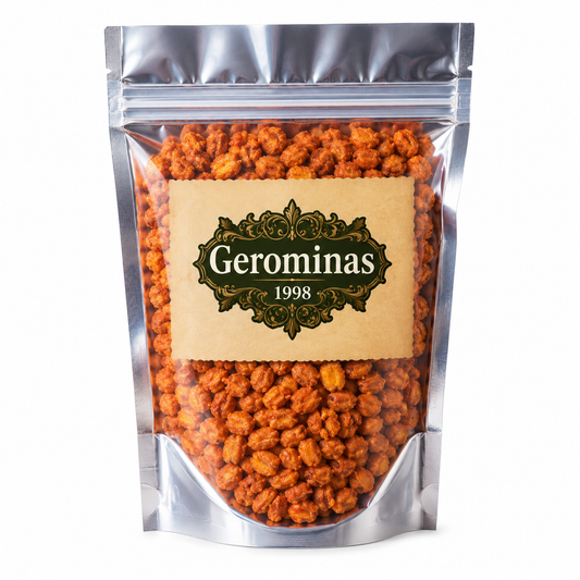Gerominas BBQ Corn Nuts Roasted Corn Snacks
