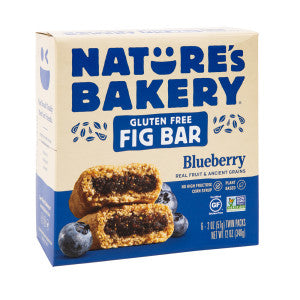 Nature's Bakery Gluten Free Blueberry Fig Bars 12 oz Box front of box