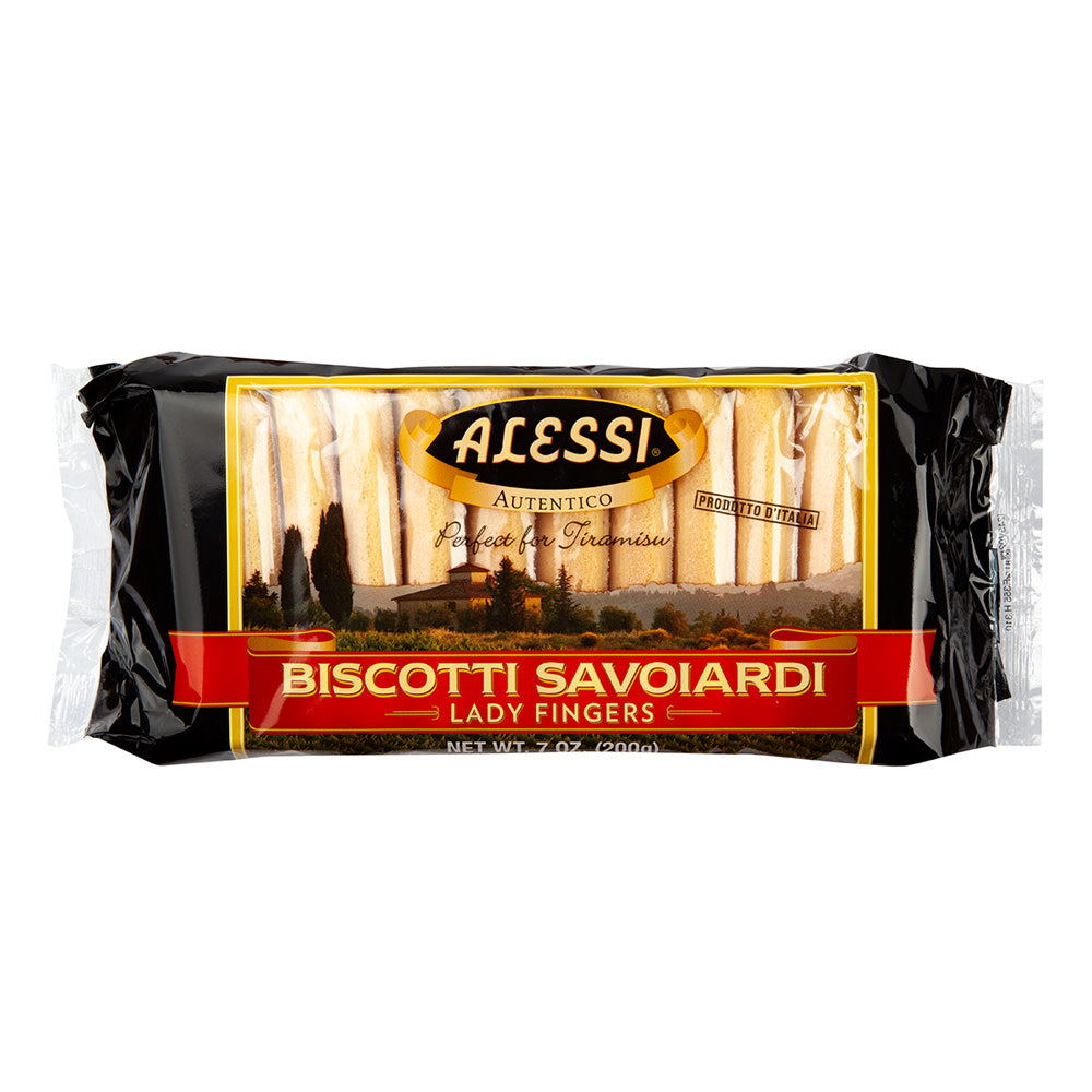 Alessi Savoiardi Ladyfinger Cookies 7 oz - Alessi Italian Foods - Pops Trading Company