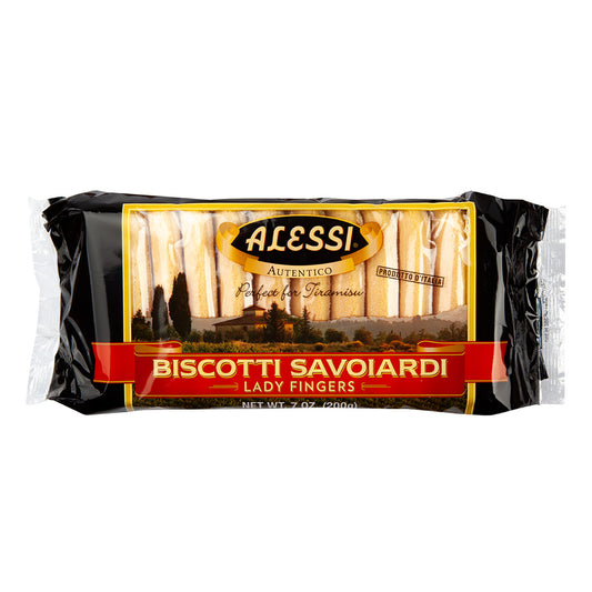 Alessi Savoiardi Ladyfinger Cookies 7 oz - Alessi Italian Foods - Pops Trading Company