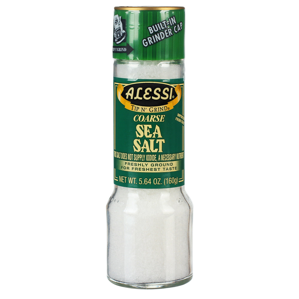 Alessi Sea Salt Grinder 5.64 oz - Alessi Italian Foods - Pops Trading Company