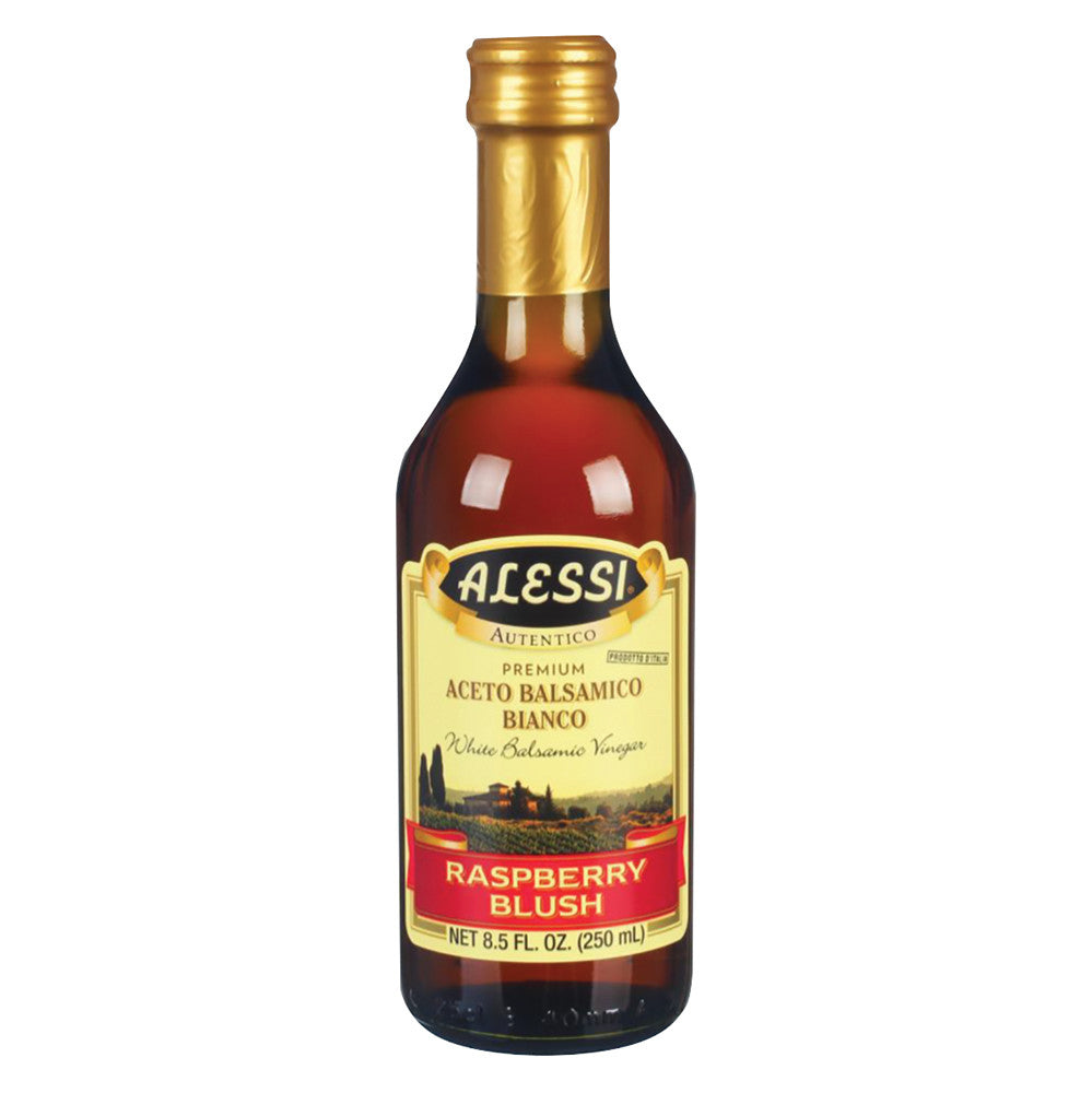 Alessi Raspberry Balsamic Vinegar 8.5 oz - Alessi Italian Foods - Pops Trading Company