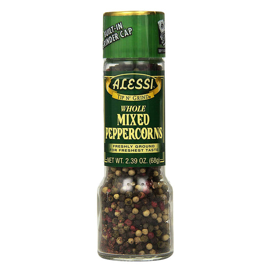 Alessi Mixed Peppercorn Grinder 2.39 oz - Alessi Italian Foods - Pops Trading Company