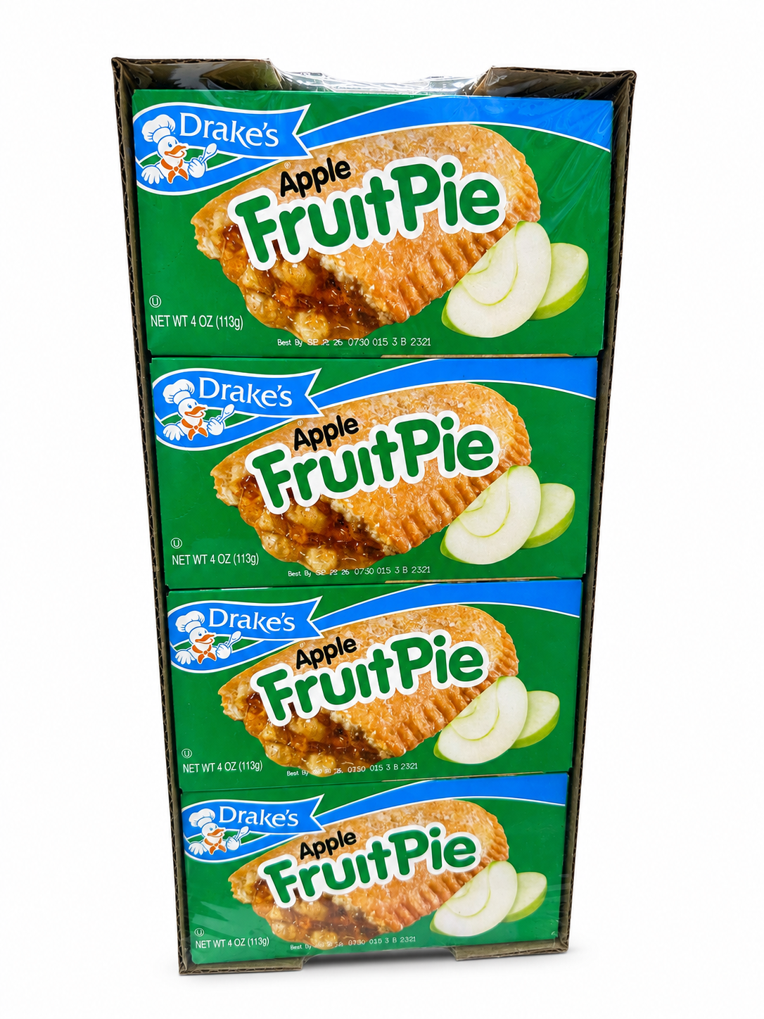Drake's Apple Fruit Pies – 8 Individually Wrapped 4 oz Pies