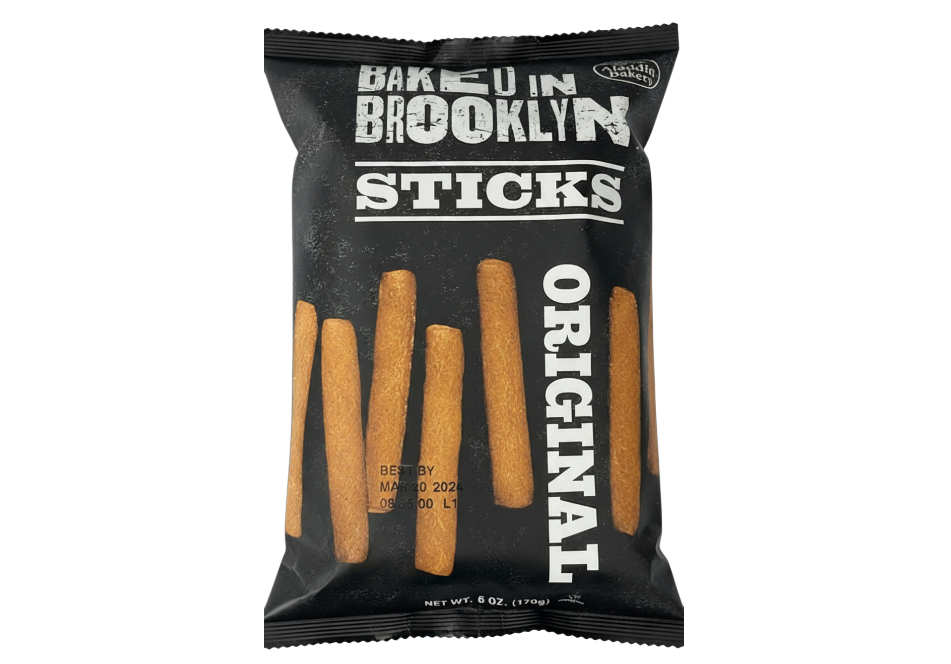 Baked in Brooklyn Deli Style Original Breadsticks 6 oz 1 Pack product image at Pops Trading Company