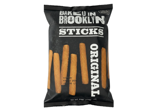 Baked in Brooklyn Deli Style Original Breadsticks 6 oz 1 Pack product image at Pops Trading Company