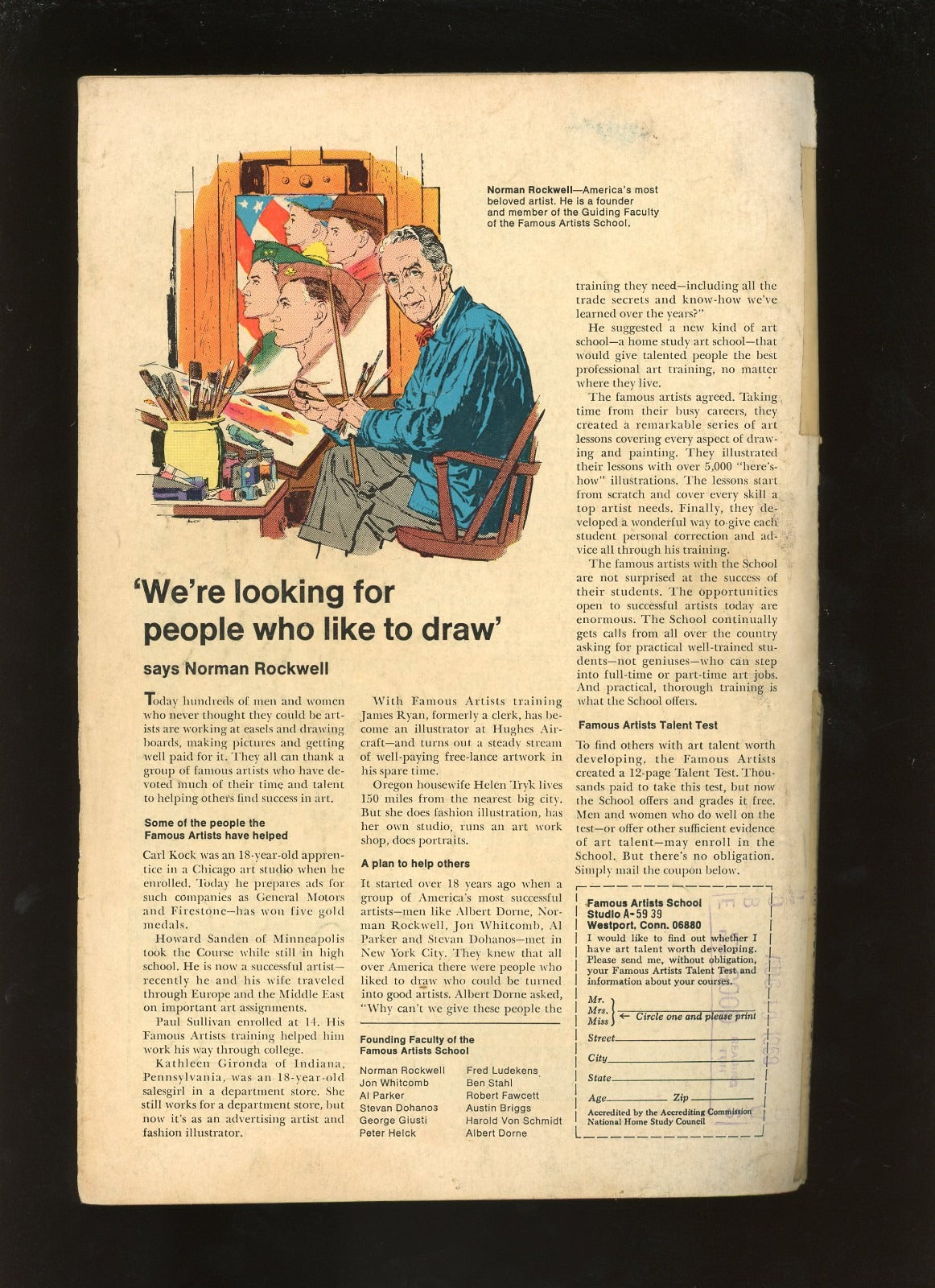 Marvel Super-Heroes #17 (1968) centerfold and staples condition photo