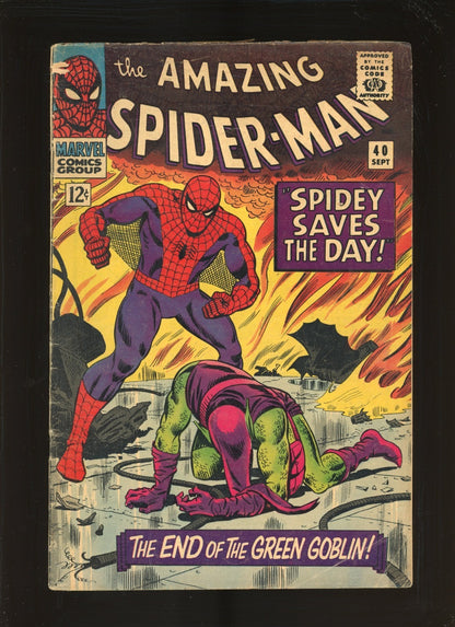 Amazing Spider-Man #40 (1966) front cover collectible comic book